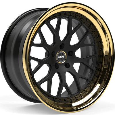 ESR Forged Classic ES1 Classic Black Polished Wheel