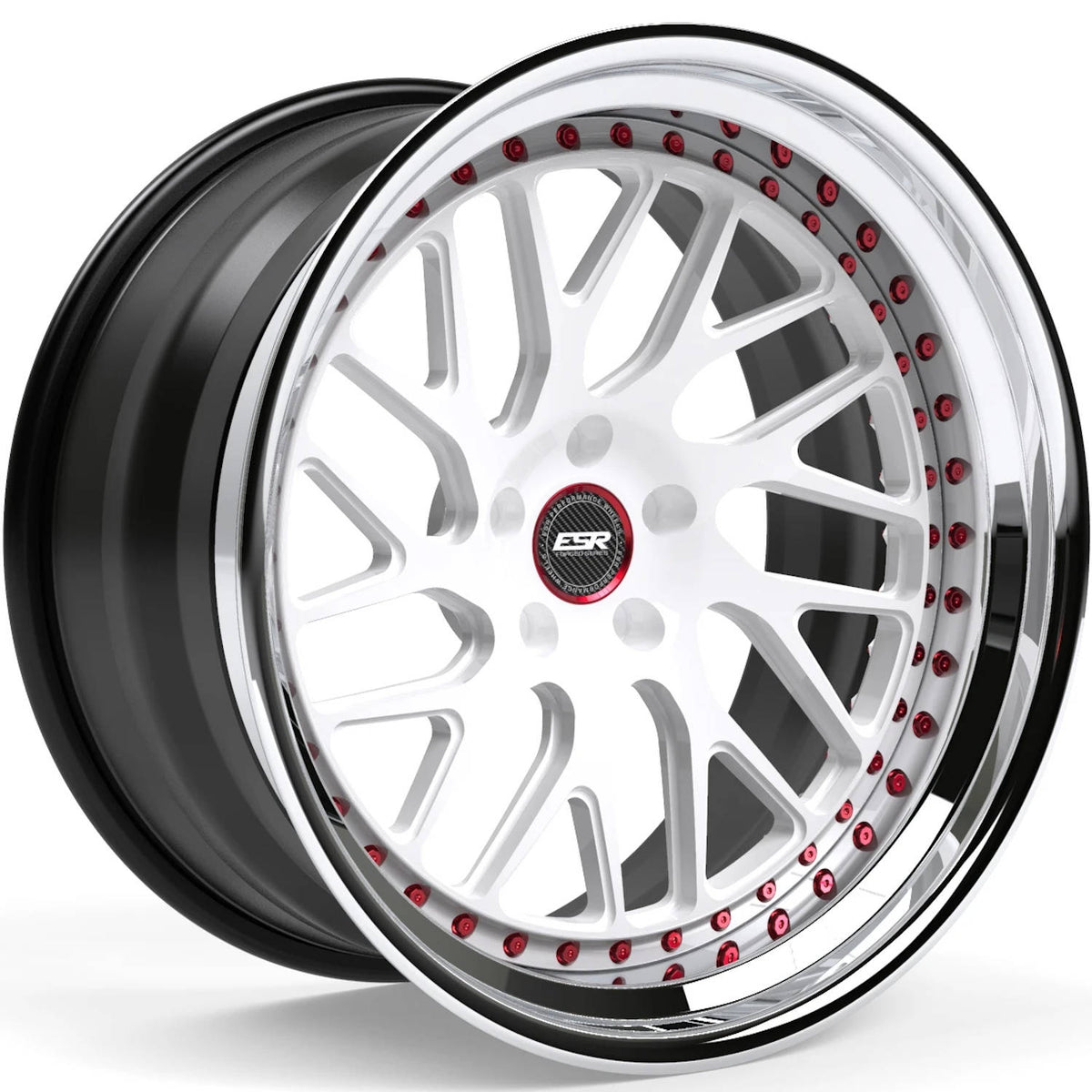 ESR Forged Classic ES1-T Classic White wheel