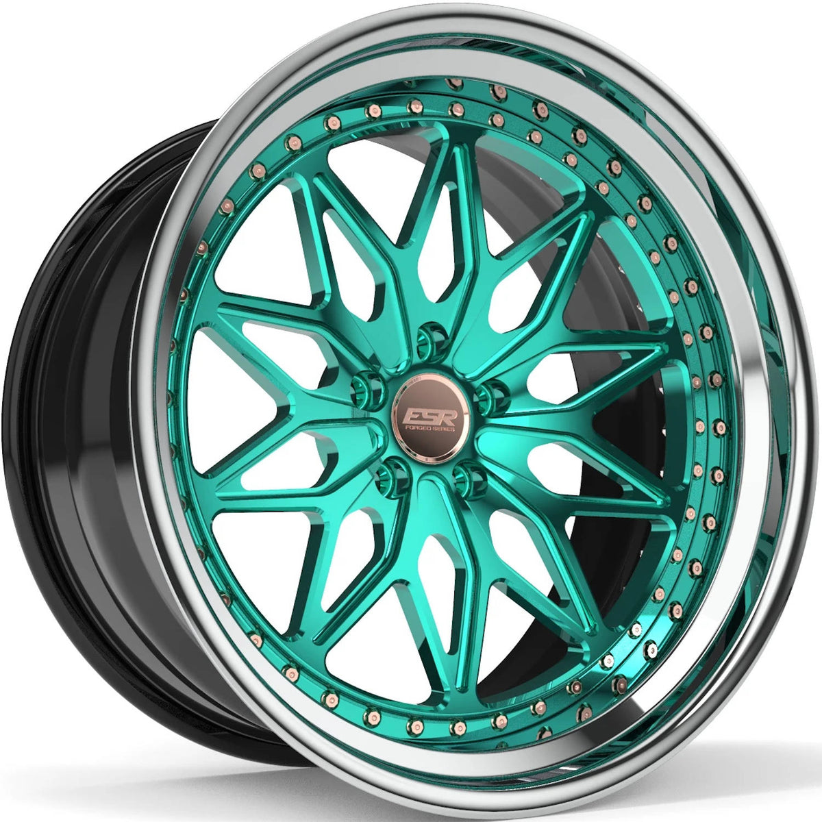ESR Forged Classic ES14 Classic Supreme Teal wheel