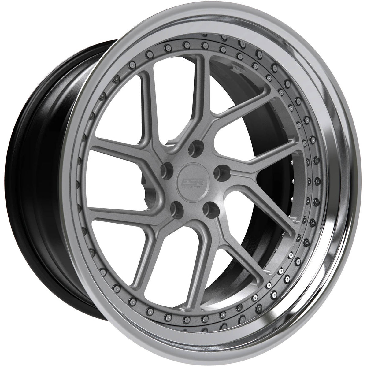 ESR Forged Classic ES2-T Classic Silver Polished Wheel
