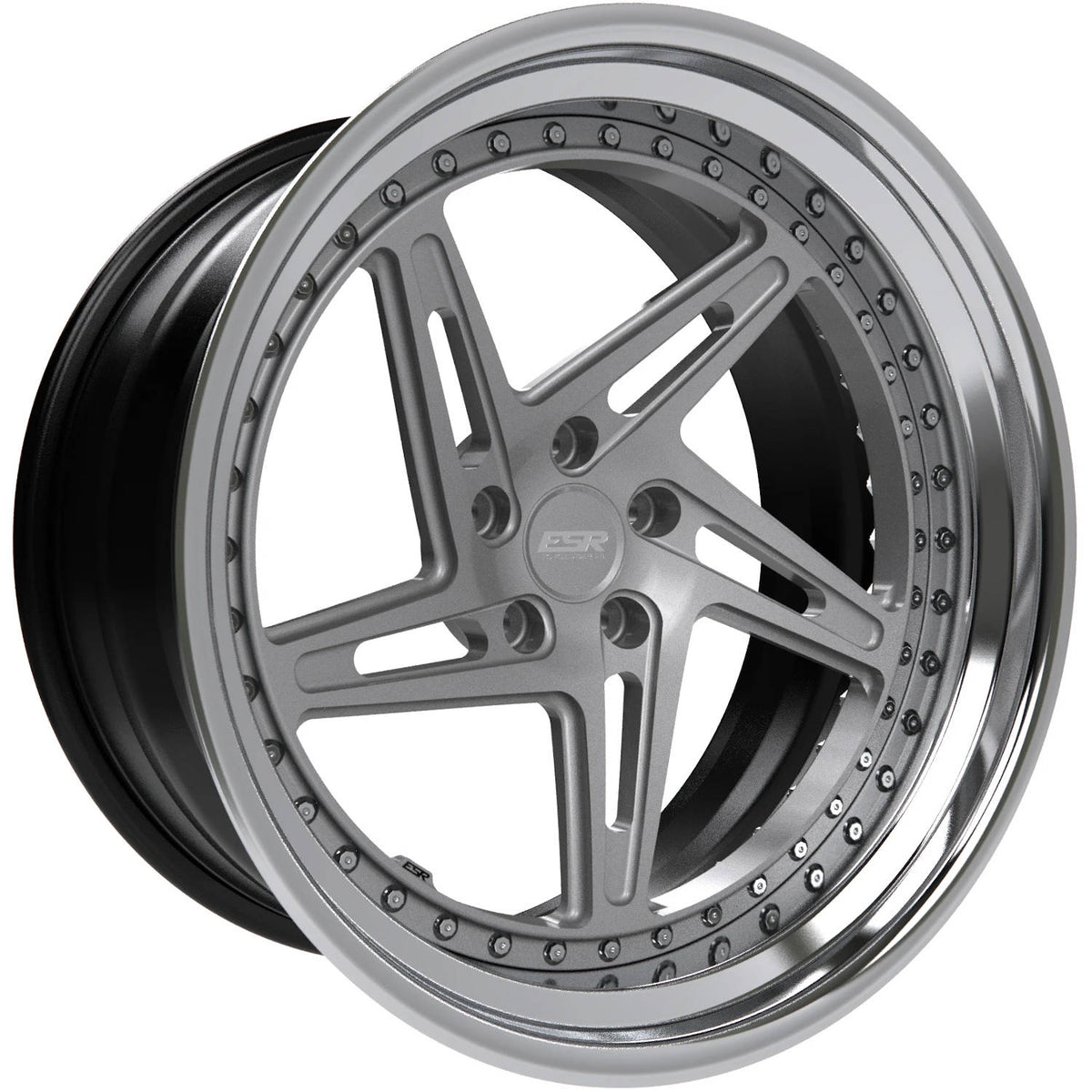 ESR Forged Classic ES4-T Classic Gray Polished Wheel
