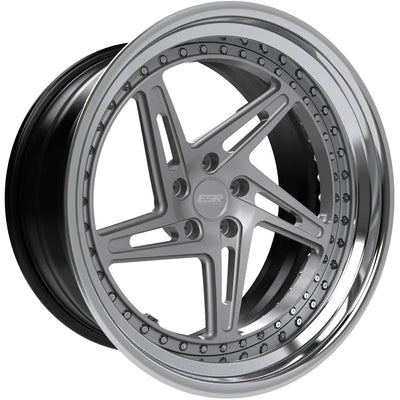 ESR Forged Classic ES4-T Classic Gray Polished Wheel