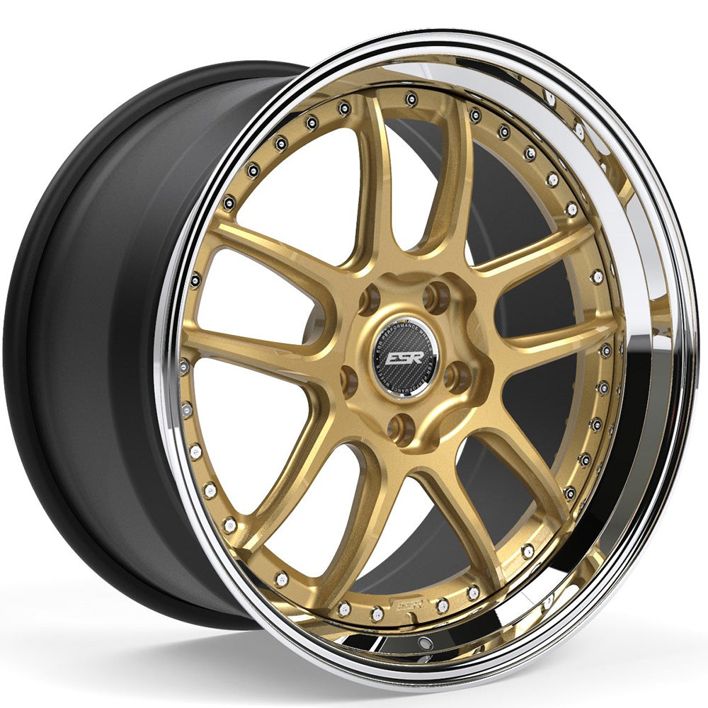 ESR Forged Classic ES8 Classic Gold Polished Wheel