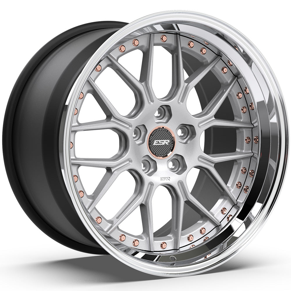 ESR Forged Classic LP8 Classic Silver Polished Wheel