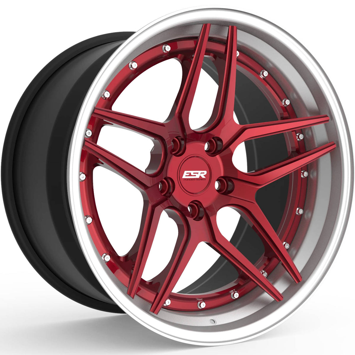 ESR Forged ES15 Red Wheel