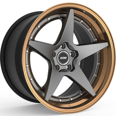 ESR Forged ES5 Graphite Polished Wheel