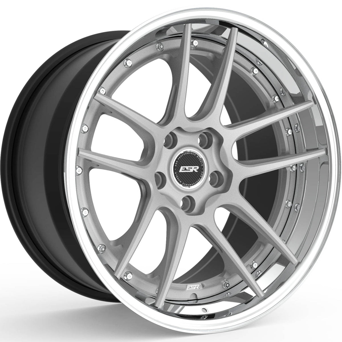 ESR Forged ES8 Silver Polished Wheel