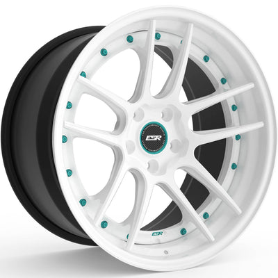 ESR Forged ES8 White Polished Wheel