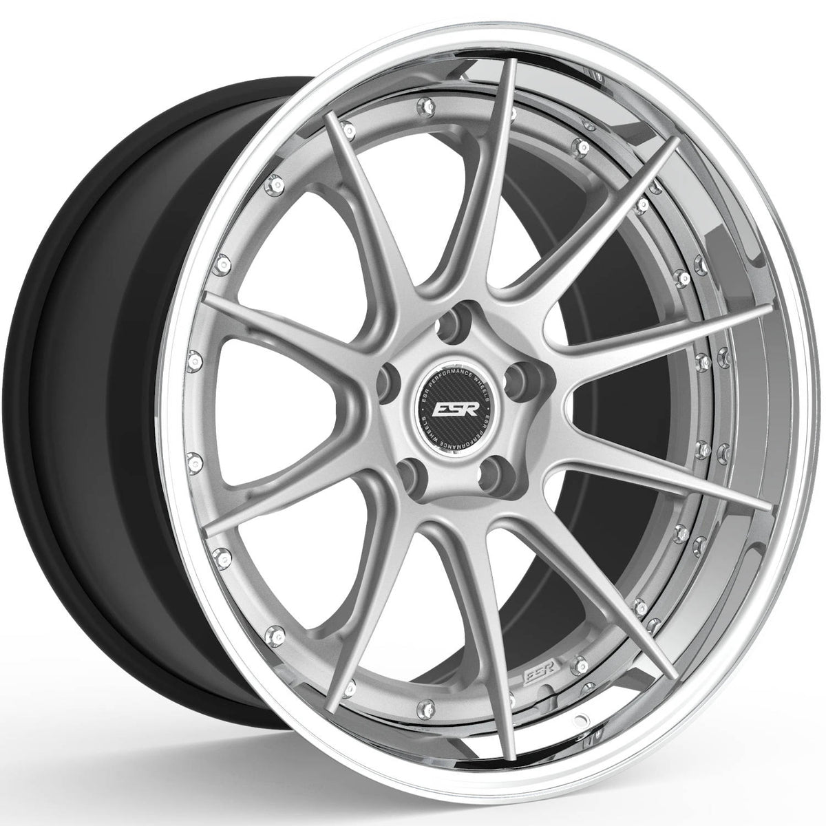 ESR Forged LP10 Silver Polished Wheel