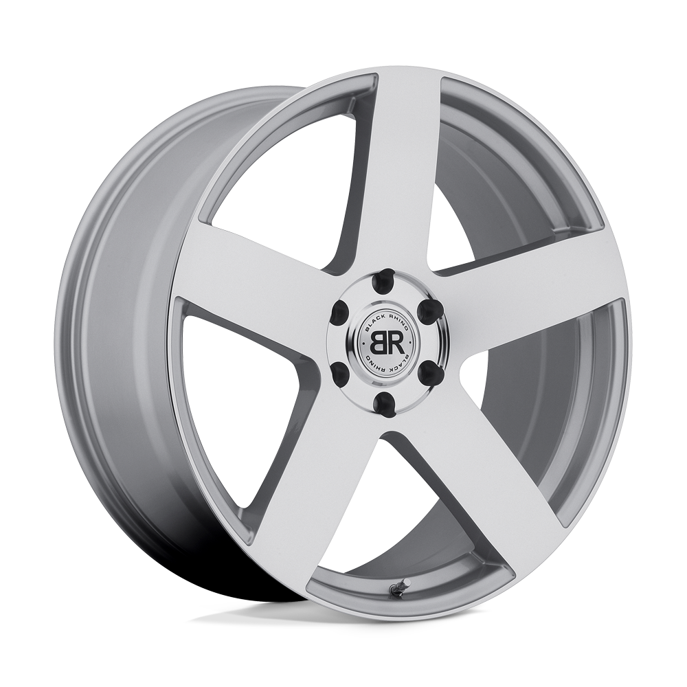 Black Rhino EVEREST Silver wheel