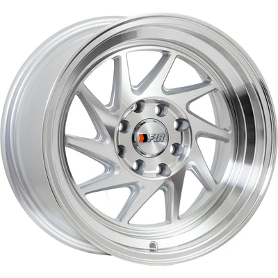 F1R F07 Silver Machined Wheel