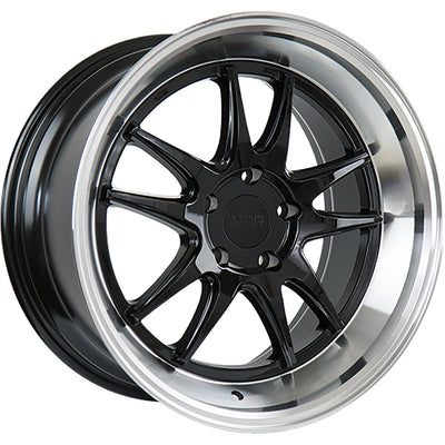 F1R F102 Black Polished Wheel