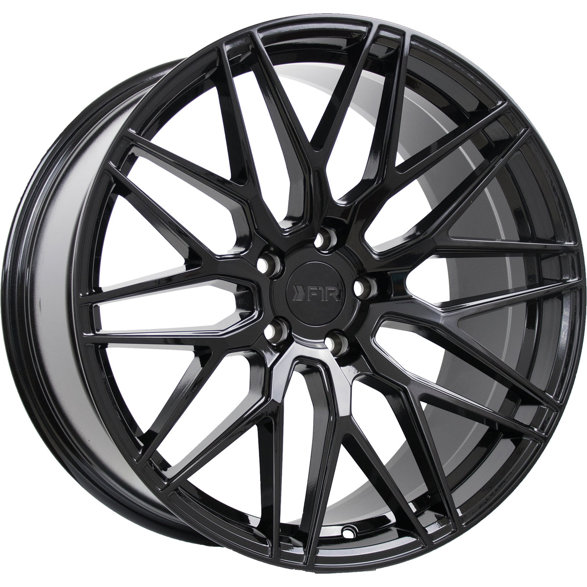 F1R F103 Gloss Black Wheel