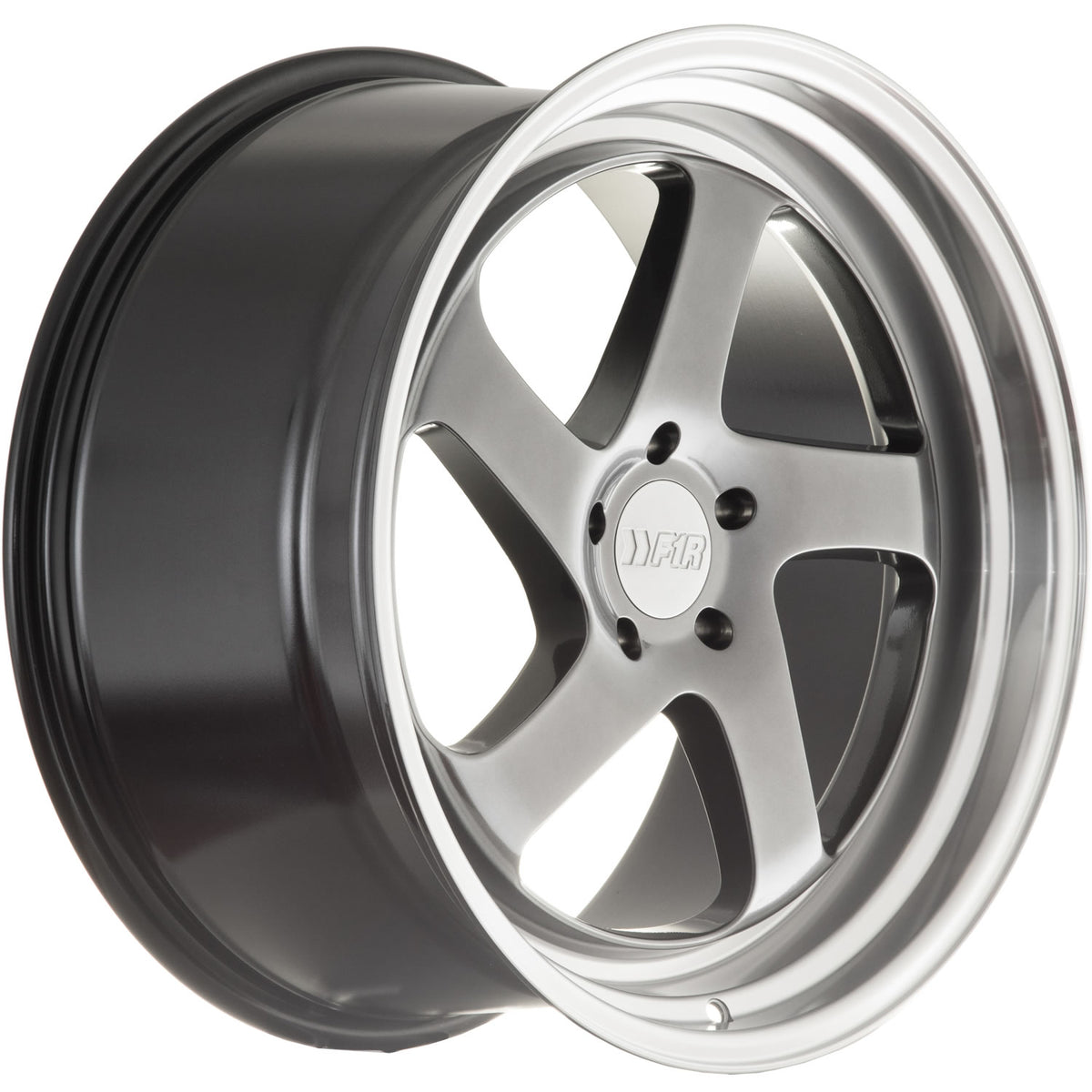 F1R F28 Hyperblack Polished Wheel