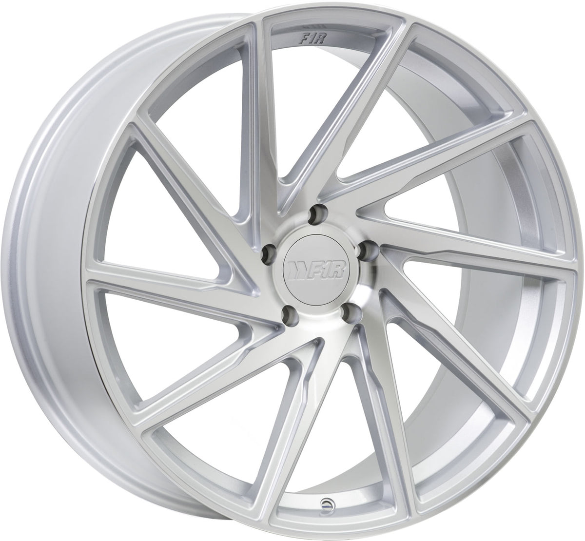 F1R F29 Silver Machined Wheel