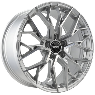 F1R FS3 Silver Machined Wheel