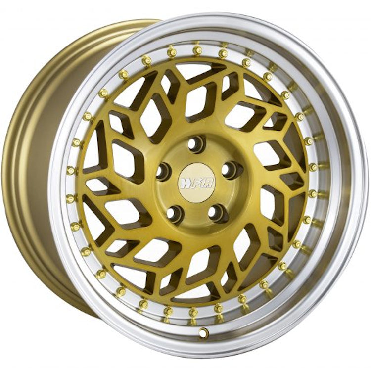 F1R R32 Gold Polished Wheel