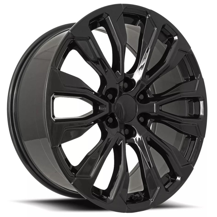 Factory Reproductions FR203 Gloss Black Wheel