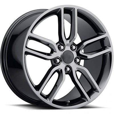 Factory Reproductions FR26 Black Chrome wheel