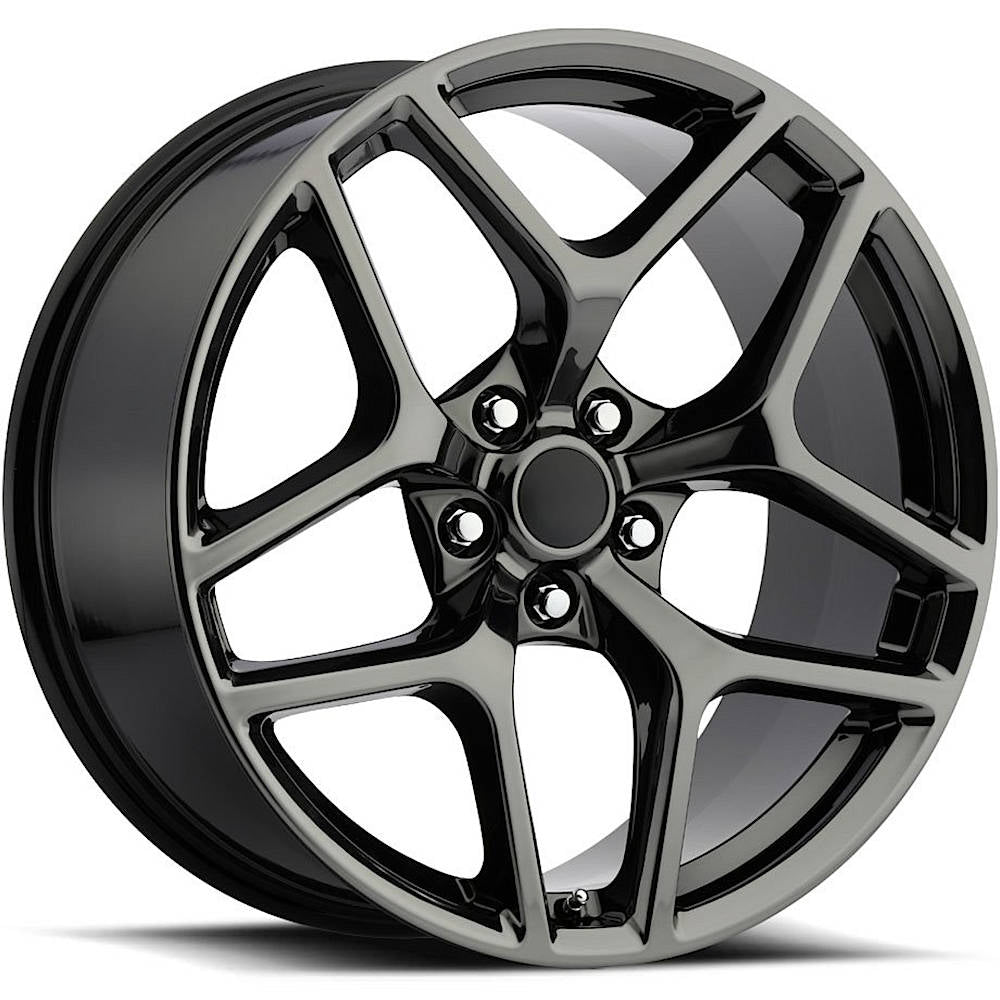 Factory Reproductions FR27 Black Chrome Wheel