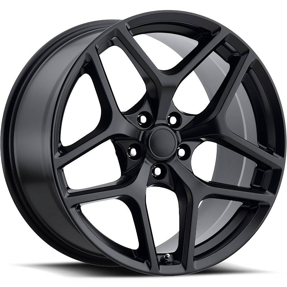 Factory Reproductions FR27 Satin Black Wheel