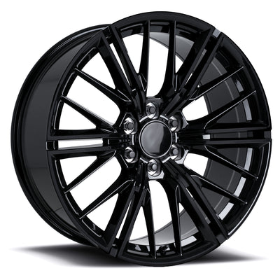 Factory Reproductions FR28F Gloss Black Wheel