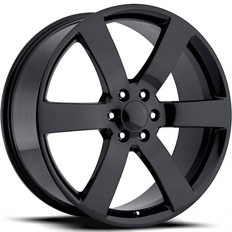 Factory Reproductions FR32 Gloss Black Wheel