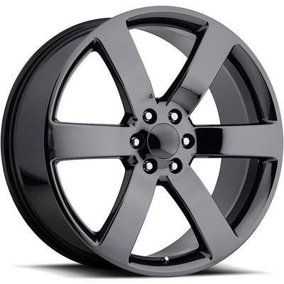 Factory Reproductions FR32 Black Chrome Wheel