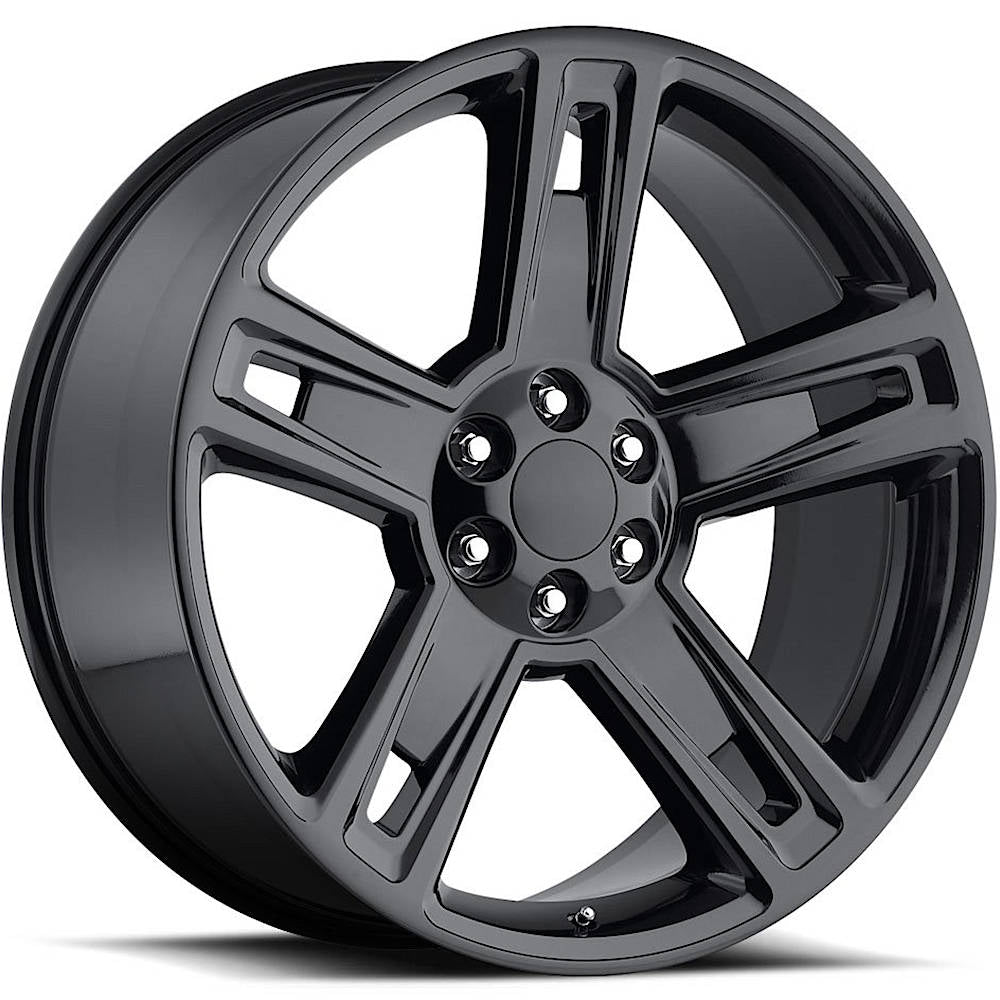 Factory Reproductions FR34 Black Chrome Wheel