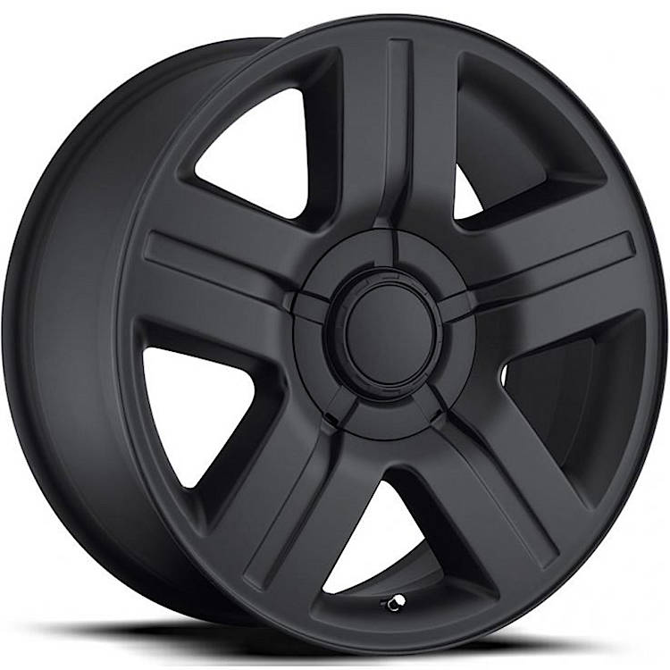 Factory Reproductions FR37 Satin Black Wheel