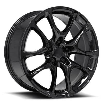 Factory Reproductions FR551F Gloss Black Wheel