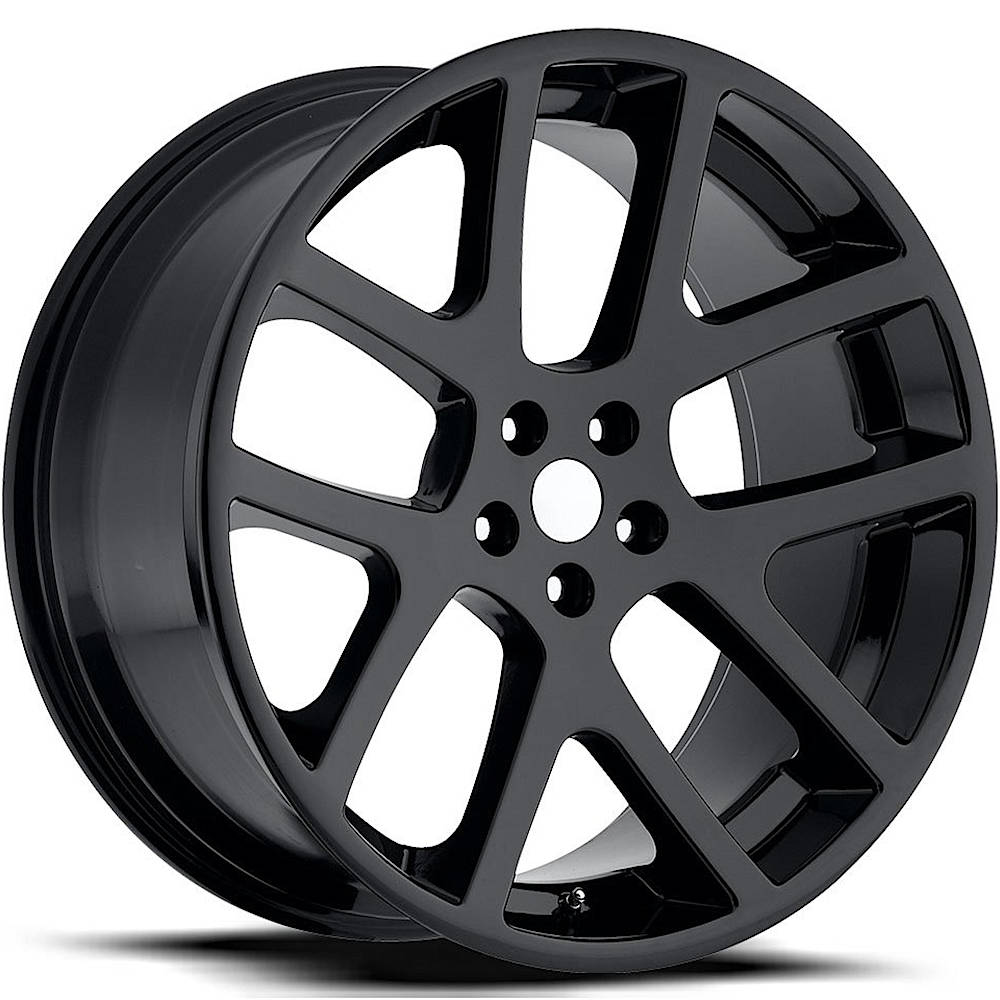 Factory Reproductions FR64 Gloss Black Wheel