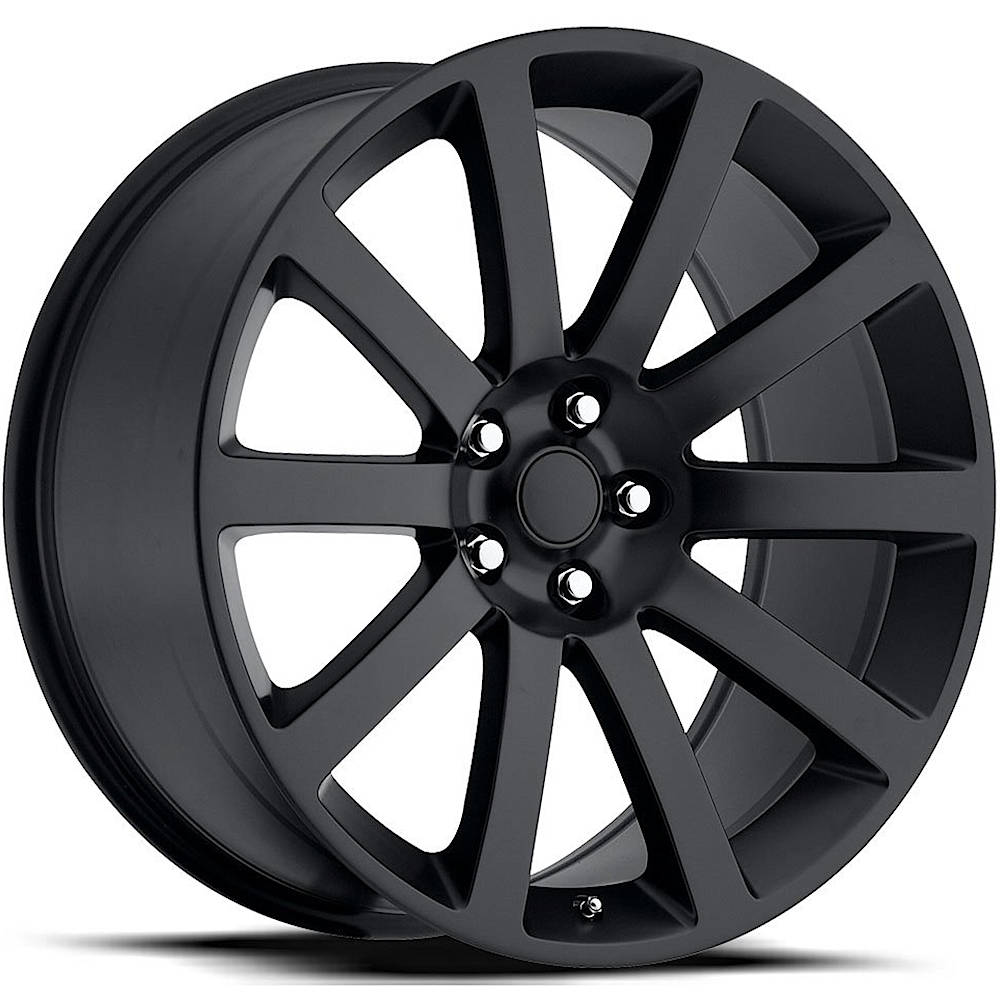 Factory Reproductions FR65 Satin Black Wheel