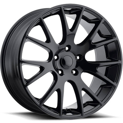 Factory Reproductions FR70 Gloss Black Wheel