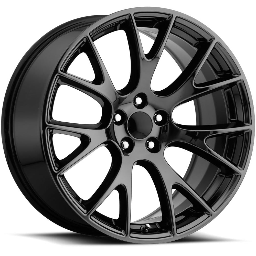 Factory Reproductions FR70 Black Chrome Wheel