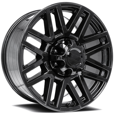 Factory Reproductions FR751 Gloss Black Wheel