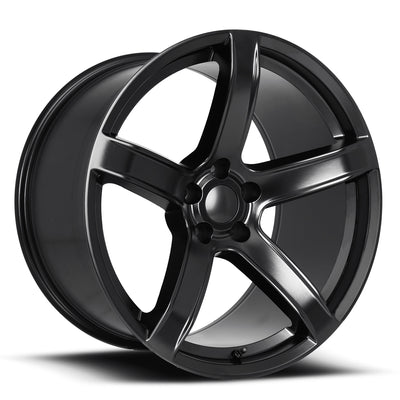 Factory Reproductions FR77F Satin Black Wheel