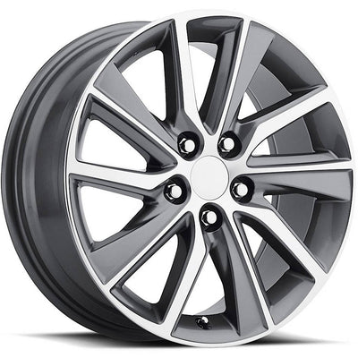 Factory Reproductions FR82 Gray Machined Wheel