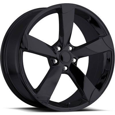 Factory Reproductions FR85 Gloss Black Wheel