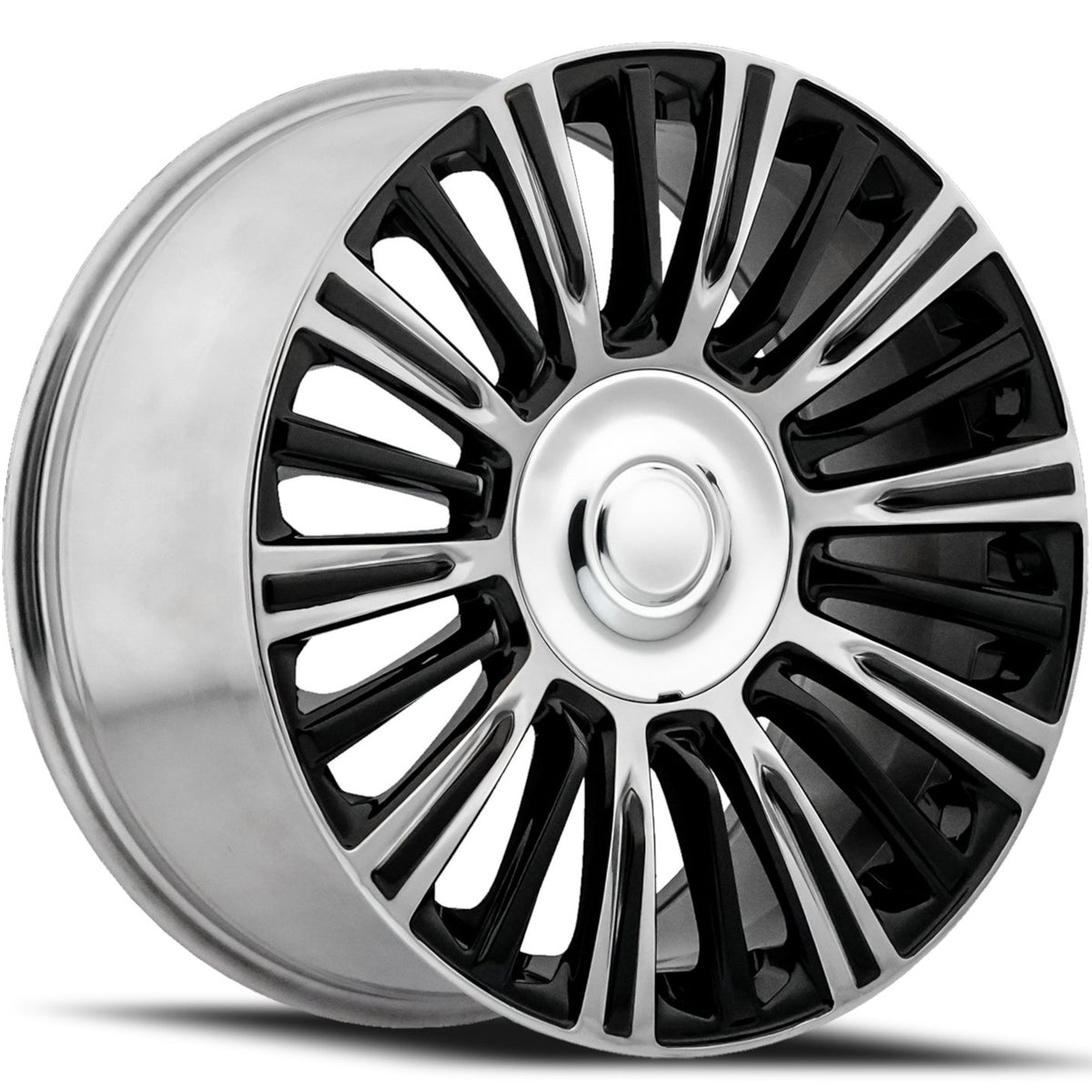 Factory Reproductions FR91 Black Polished Wheel