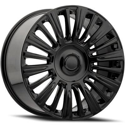 Factory Reproductions FR91 Gloss Black Wheel