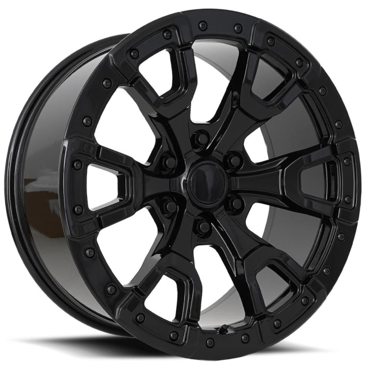 Factory Reproductions FR99 Gloss Black Wheel