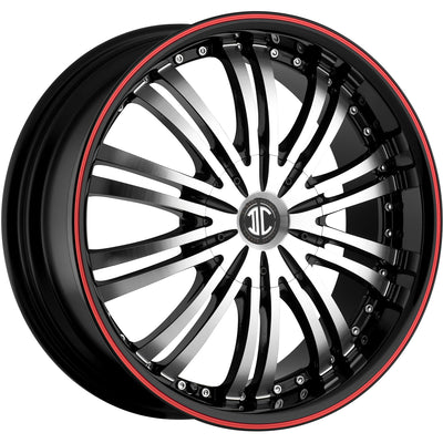 Fiero N01 Black Machined Wheel