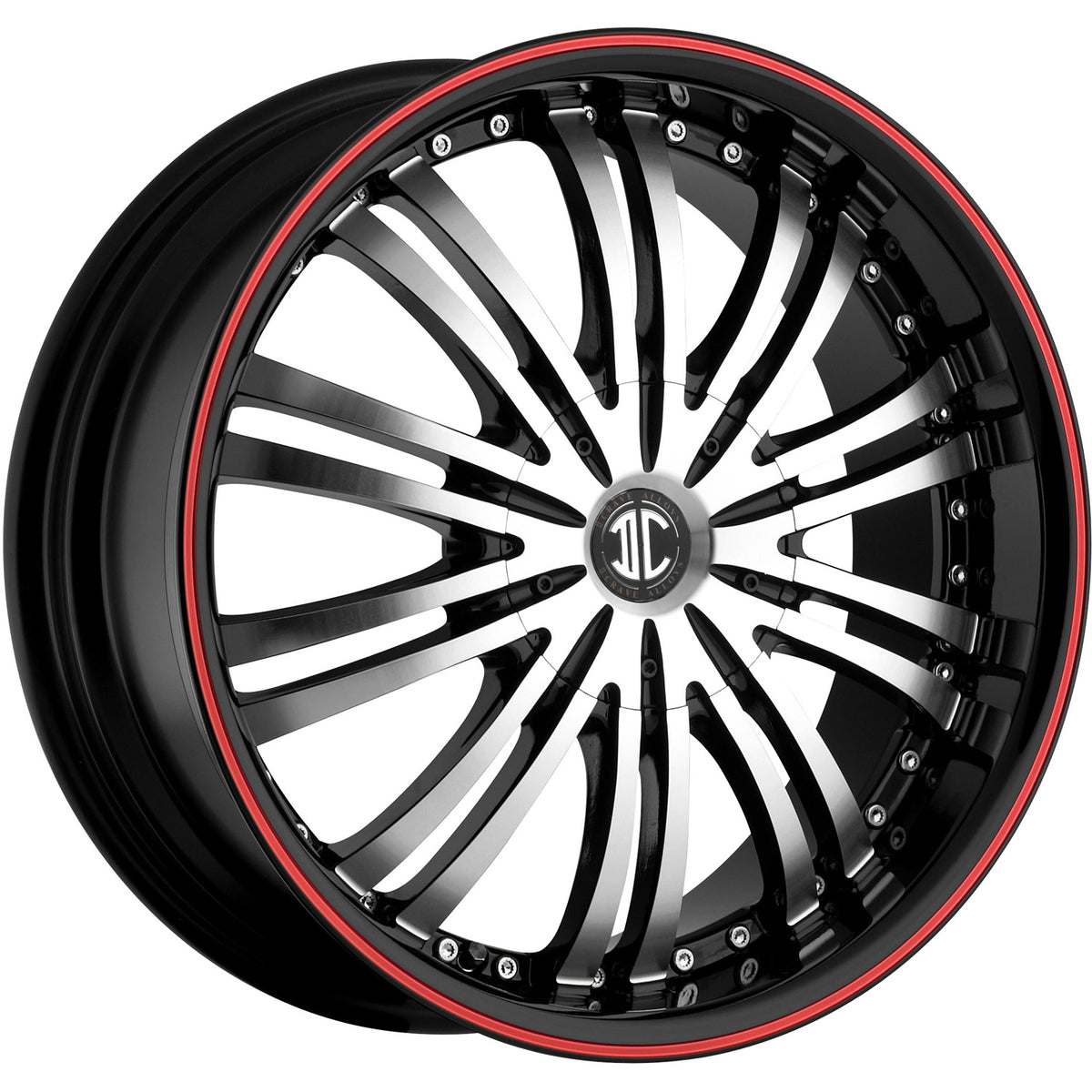 Fiero N01 Black Machined Wheel