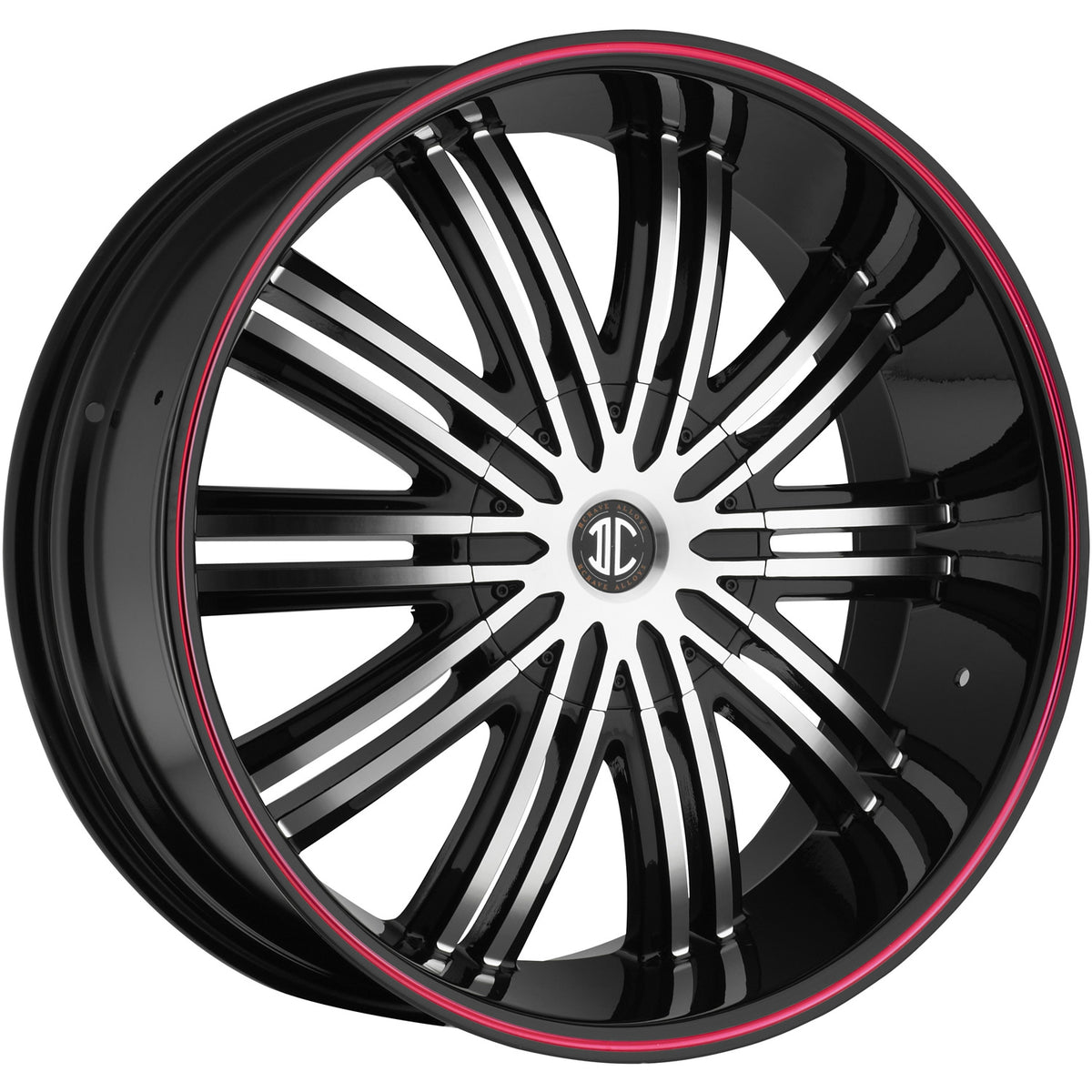 Fiero N07 Black Machined Wheel