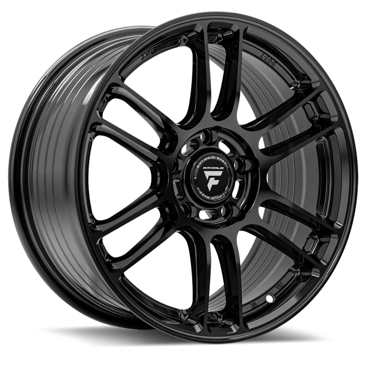 Fittipaldi FS368 Gloss Black Wheel