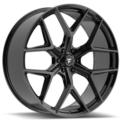 Fittipaldi FS374 Gloss Black Wheel