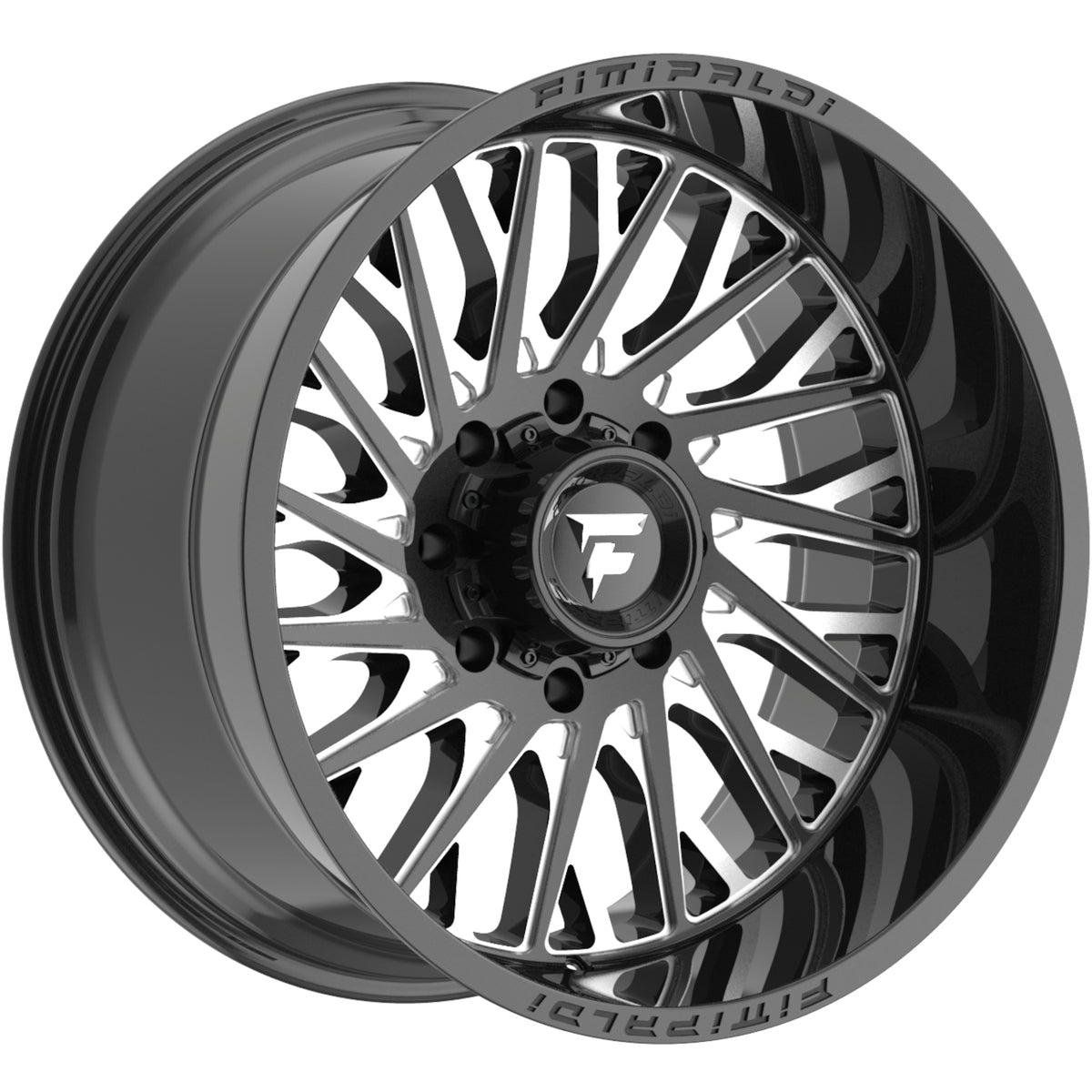Fittipaldi Offroad FA08 Black Milled Wheel