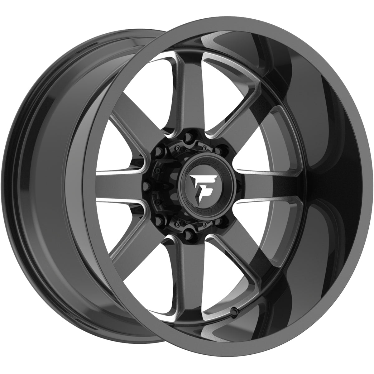 Fittipaldi Offroad FA16 Black Milled Wheel