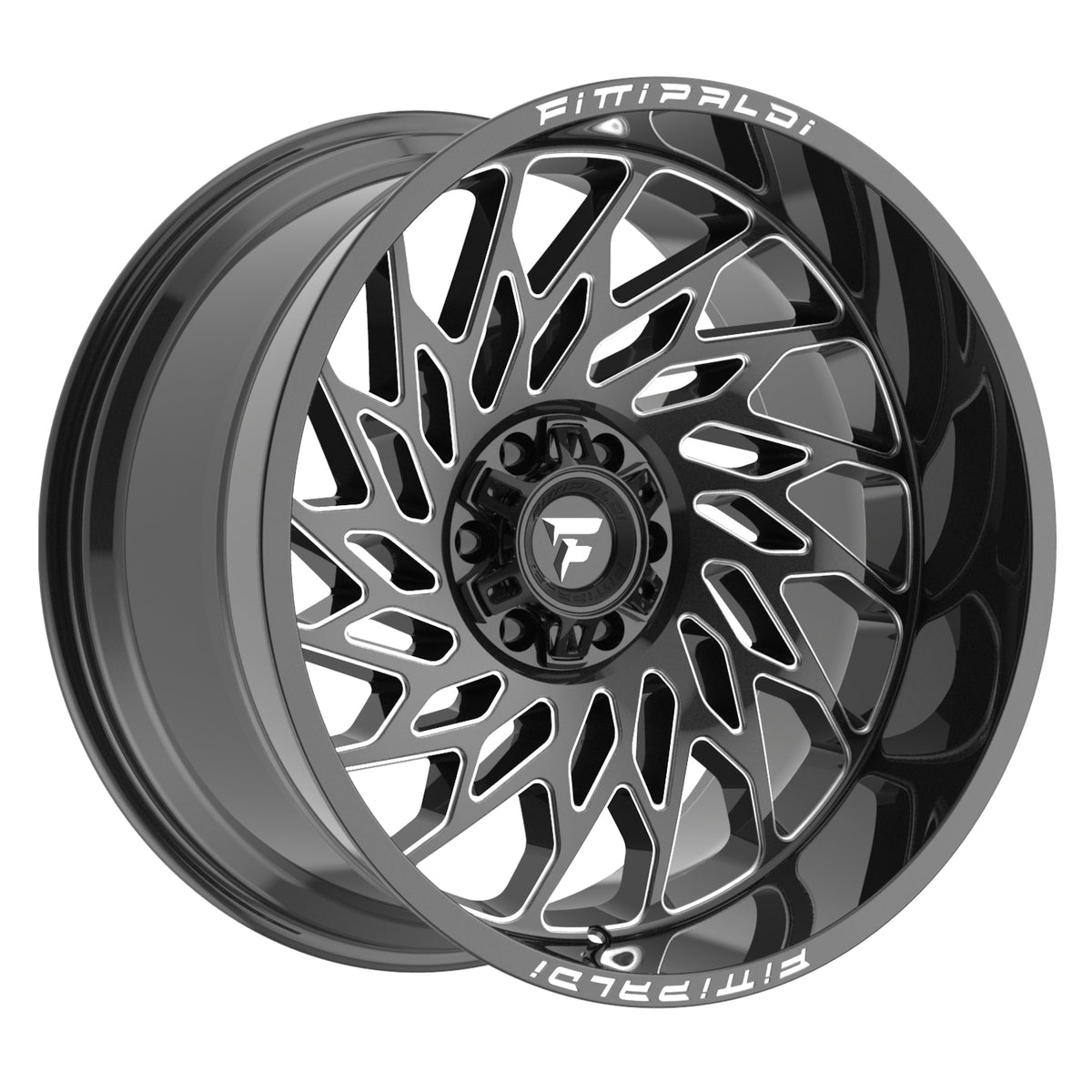 Fittipaldi Offroad FA20 Black Milled Wheel